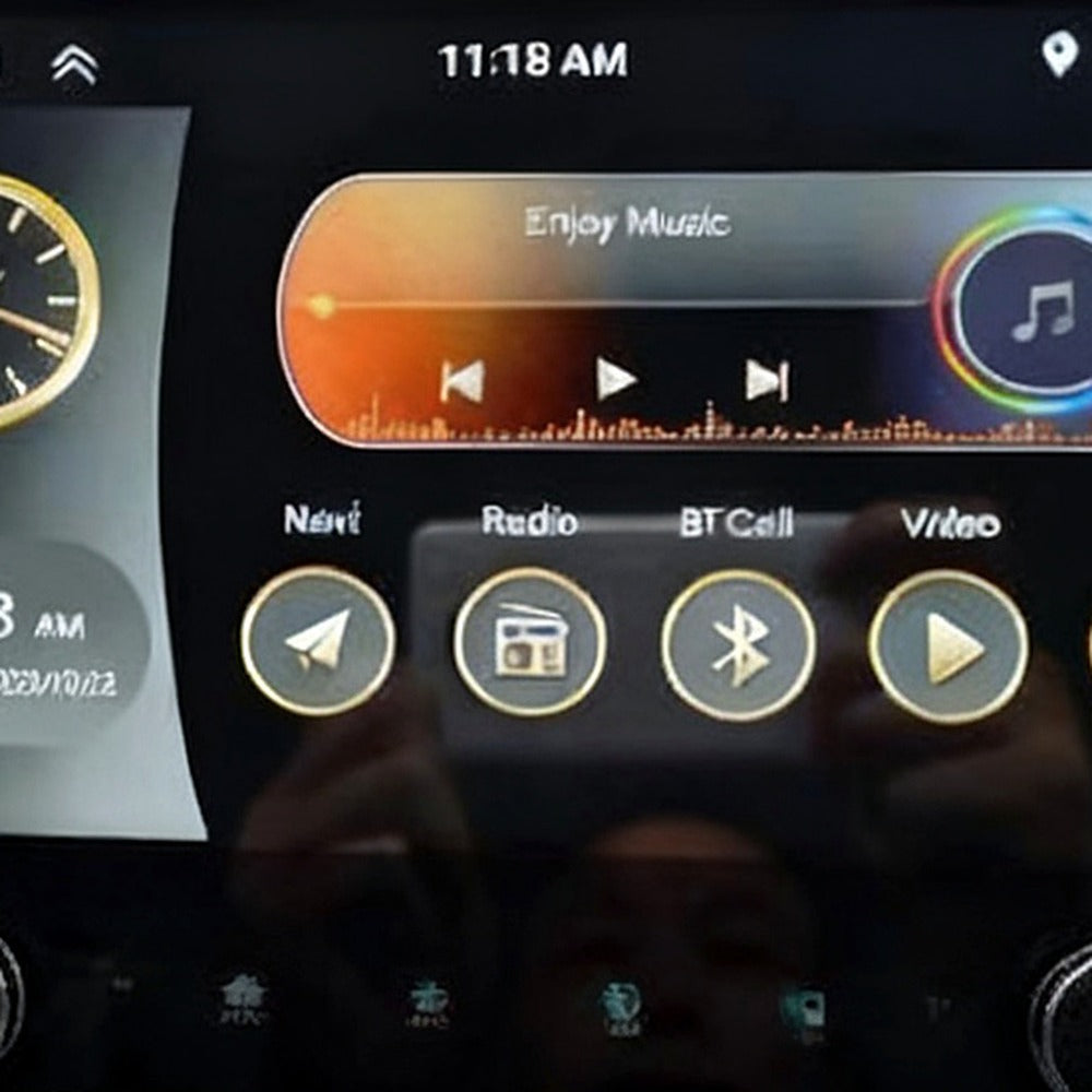 10.1 Universal Car Android Navigation MP5 Bluetooth 360¡ã Rotating Screen