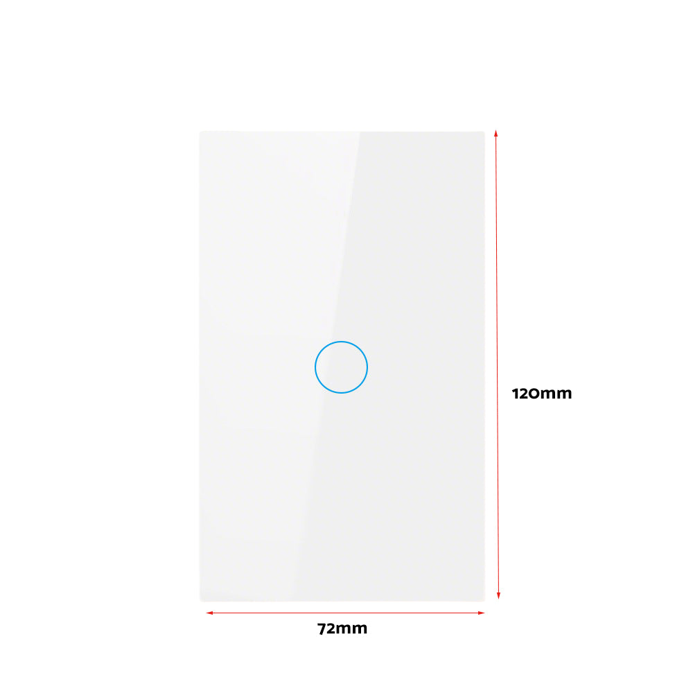 1Piece 1/2/3 Gang Touch Wall Light Switch Suitable for Home Office Hotel