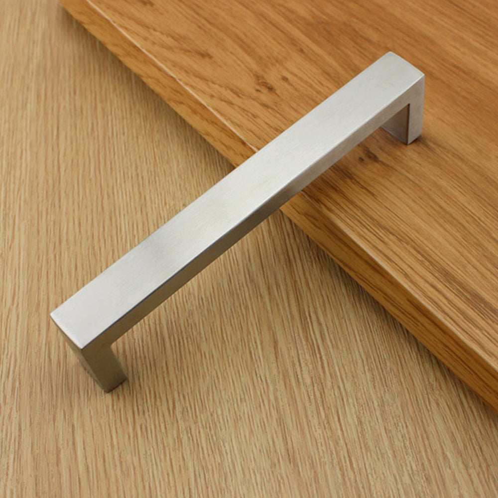 10 X Kitchen Cabinet Door Handles Matte Stainless Steel Drawer Cupboard Pulls.