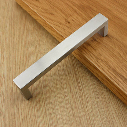 10 X Kitchen Cabinet Door Handles Matte Stainless Steel Drawer Cupboard Pulls.