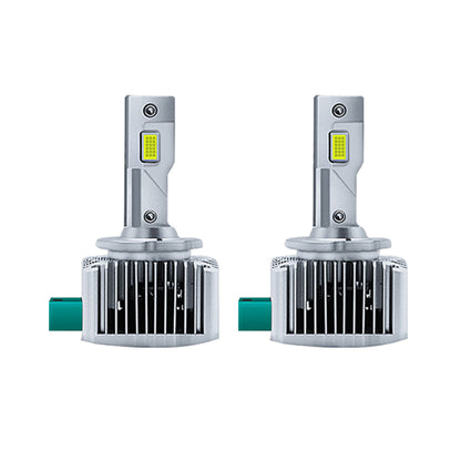 Pair of 6000K For Replace HID Xenon D1S LED Headlight Bulbs Conversion 90W 2pcs.