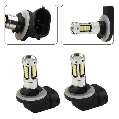 2x 881 H27 30W 6000K White LED Car SUV Fog Light Bulb DRL Lamp Extremely Bright.