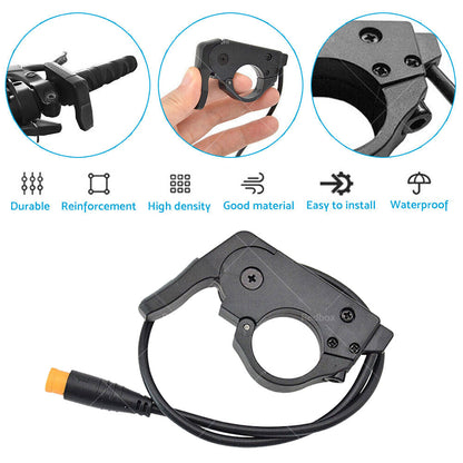Electric Bicycle EBike Left Right Universal Thumb Throttle Speed Control-24-72V.
