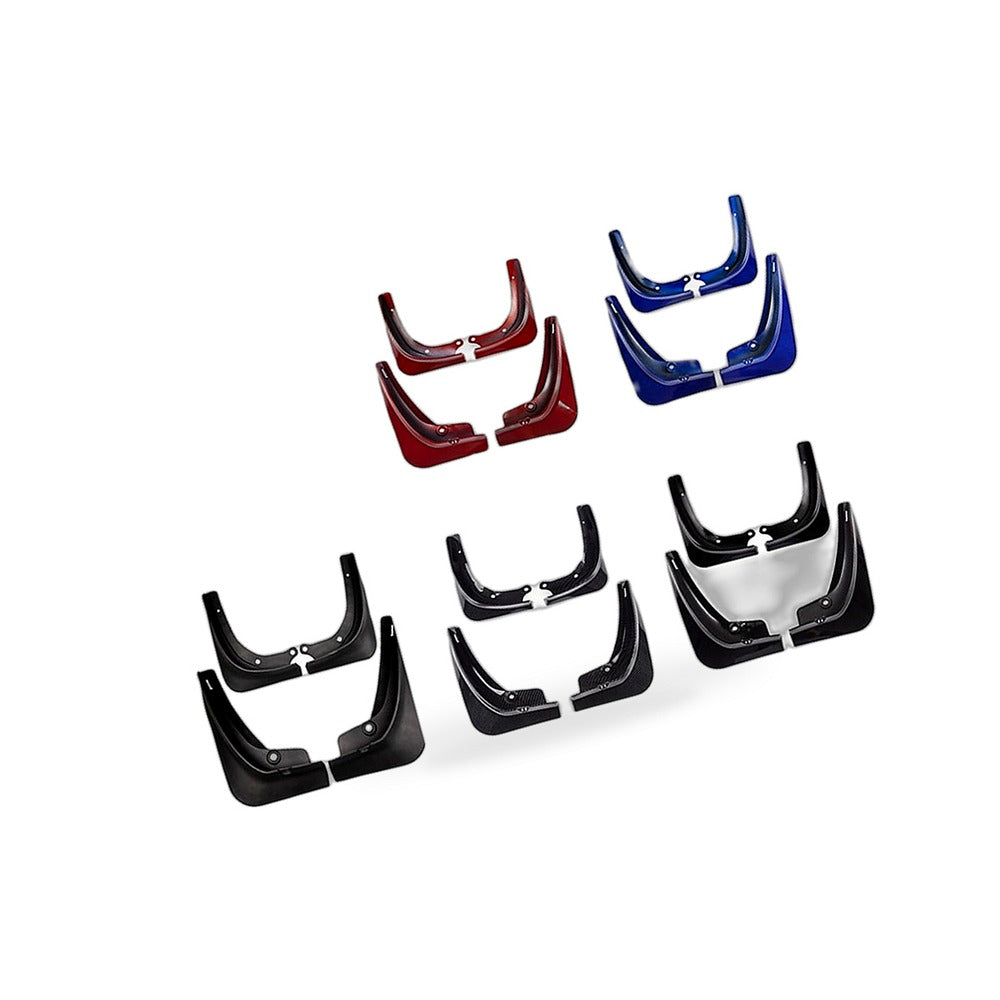 Mud Flaps Suitable for Tesla Model 3 2016-2020 Front Rear Matte Black PP PVC 4 - BD2