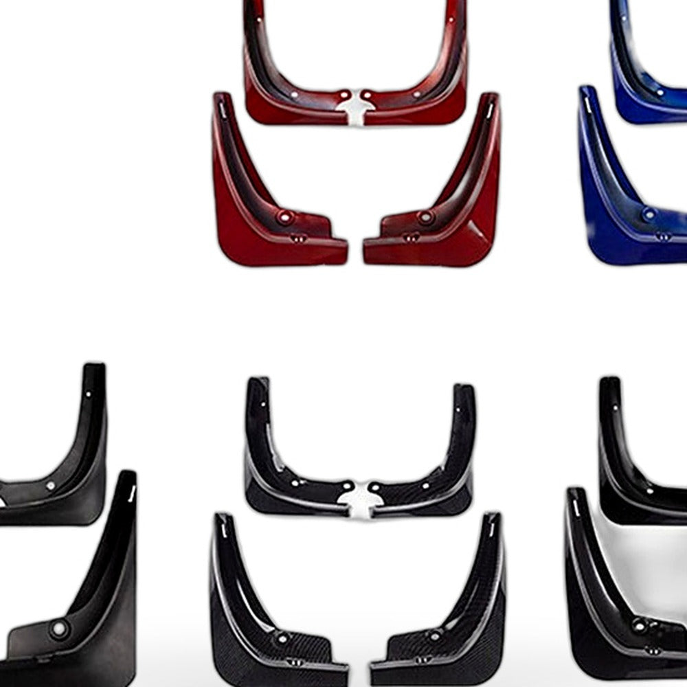 Mud Flaps Suitable for Tesla Model 3 2016-2020 Front Rear Matte Black PP PVC 4 - XQ1
