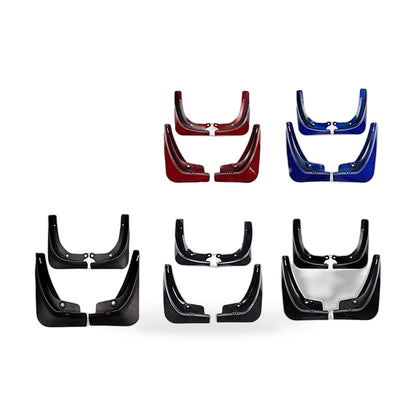Mud Flaps Suitable for Tesla Model 3 2016-2020 Front Rear Matte Black PP PVC 4 - ZT2