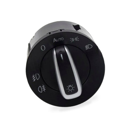 Auto Headlight Fog Light Switch Knob Suitable for VW Passat Tiguan Touran - BD4
