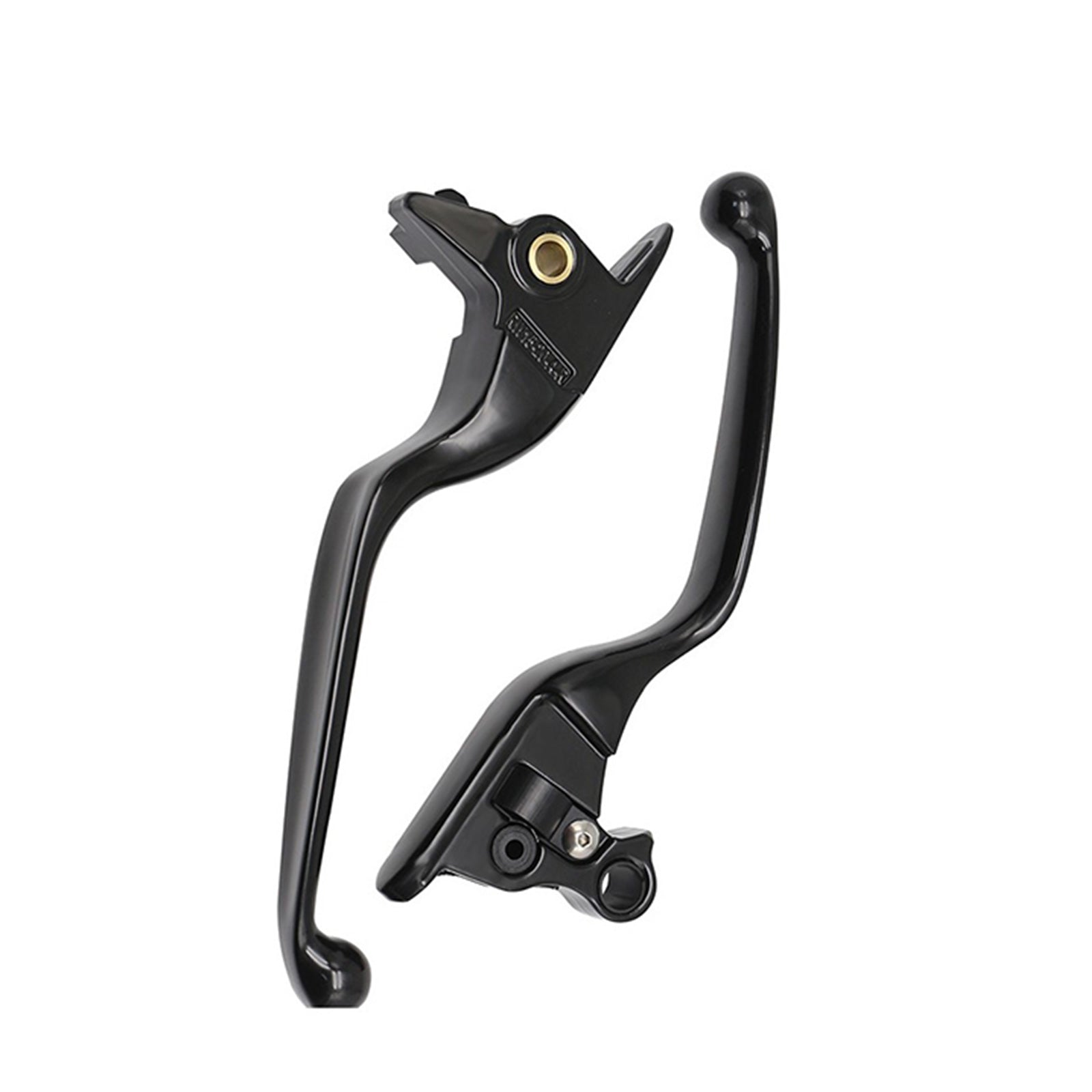 2x Brake Clutch Levers Suitable For Harley 2015-2023 Softail Slim Fat Boy.