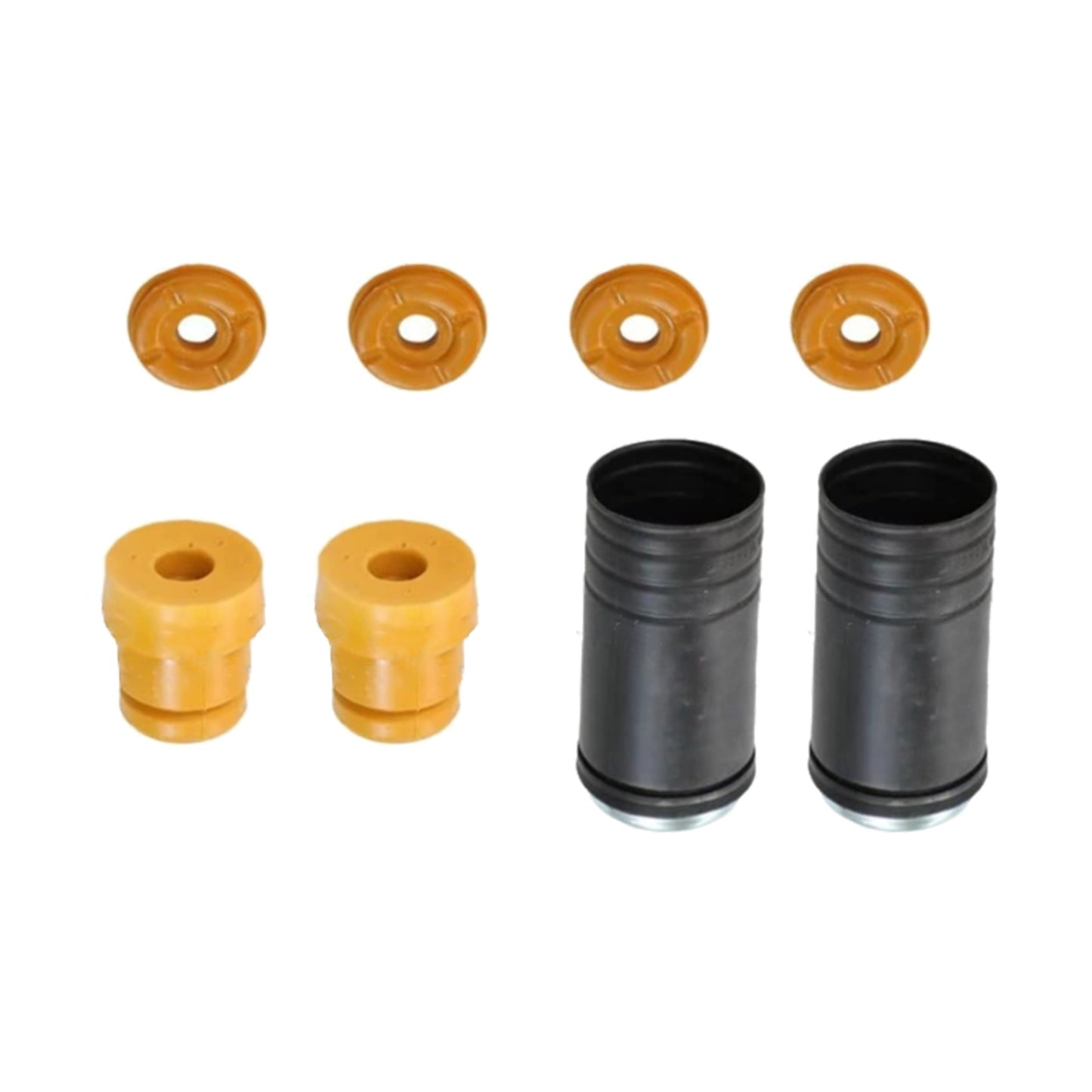 Pair Rear Bushing Bump Stop & Dust Cover Suitable for BMW X5 E70