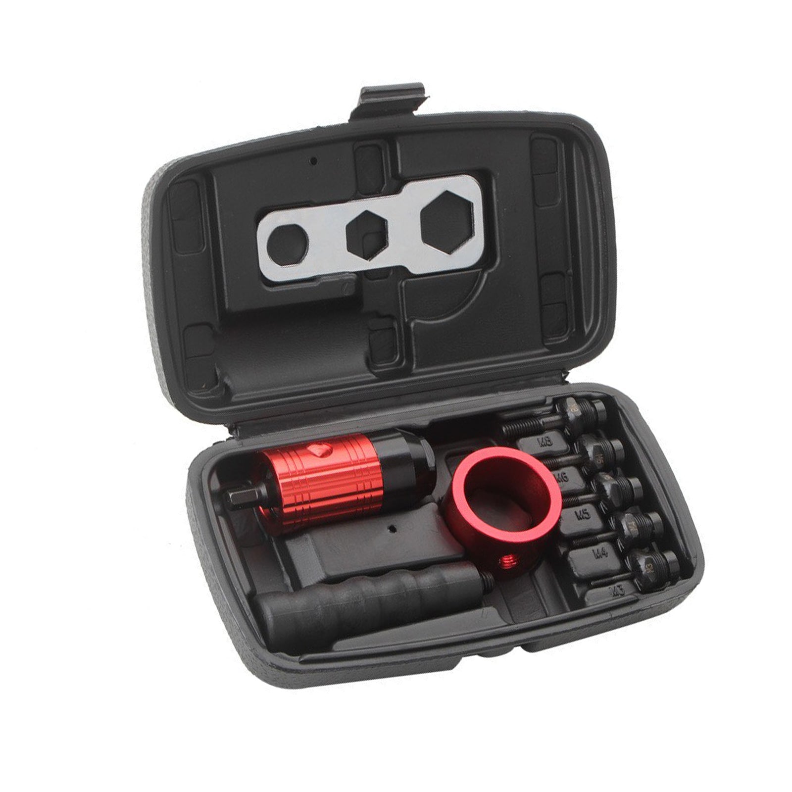 Rivet Nut Tool M3-8 Nutsert Adapter Suitable for Hand Wrench Electric Drill.