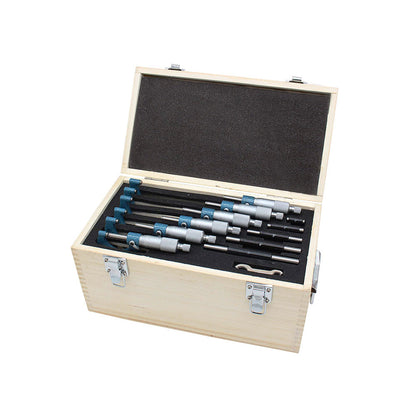 6x Precision Outside Micrometers 0-150mm Suitable For Machinist – Carbide 0.01mm