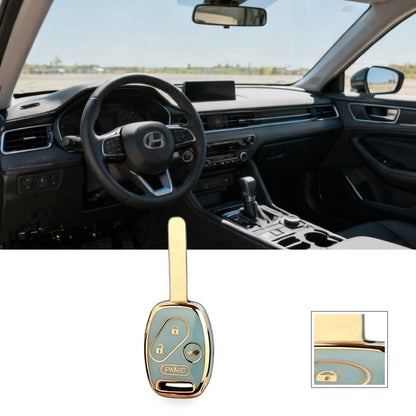 Honda Accord Car Key Case Key Bag Protective Cover Gold Edge Suitable for Honda