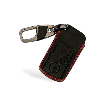 2-Button Key Fob Leather Case Suitable for Honda CR-V