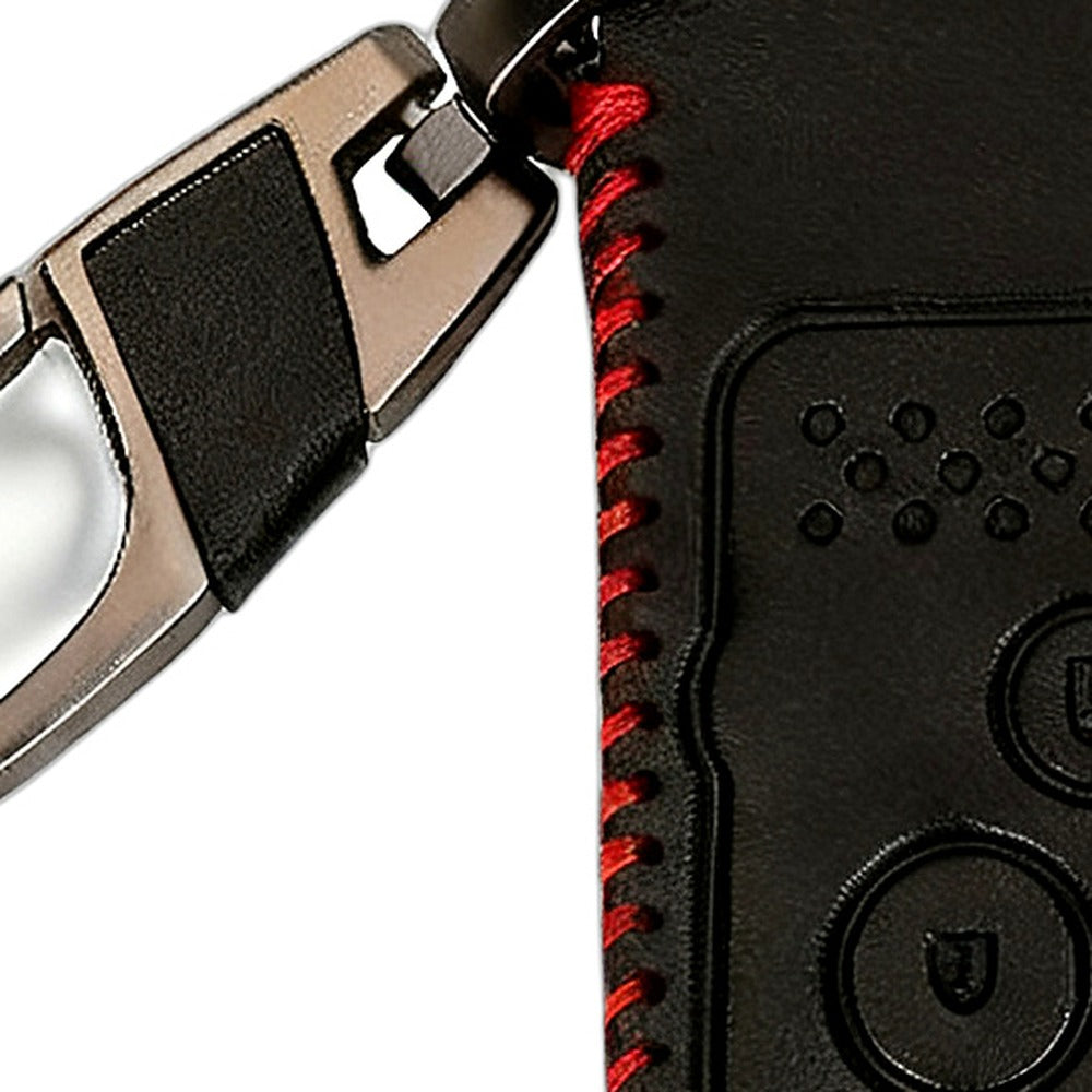 2-Button Key Fob Leather Case Suitable for Honda CR-V