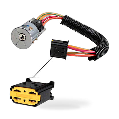 Ignition Switch Starter Lock Cylinder with Key Suitable for Renault Clio II - ZT3