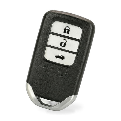 3-Button Smart Remote Car Key Suitable for Honda Accord 433MHz