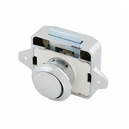 Push Button Latch Knob Catch Lock Suitable For RV Drawer Cupboard Door Caravan Cabinet