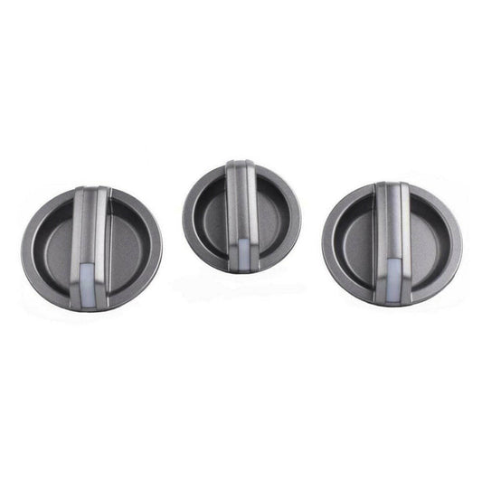 3x Heater Fan Control Knobs Suitable For Ford Ranger PJ/PK Mazda BT-50 2006–2011.