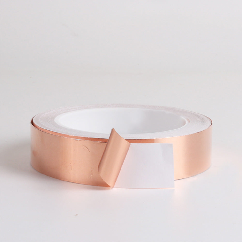 Copper Foil Tape 20mx50mm EMI Shielding Conductive Adhesive Tapes Snail Barrier.