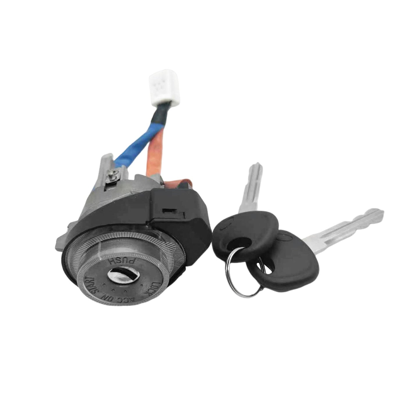 Ignition Lock Cylinder Switch With Double Keys Suitable For Hyundai Elantra 2017-2020.