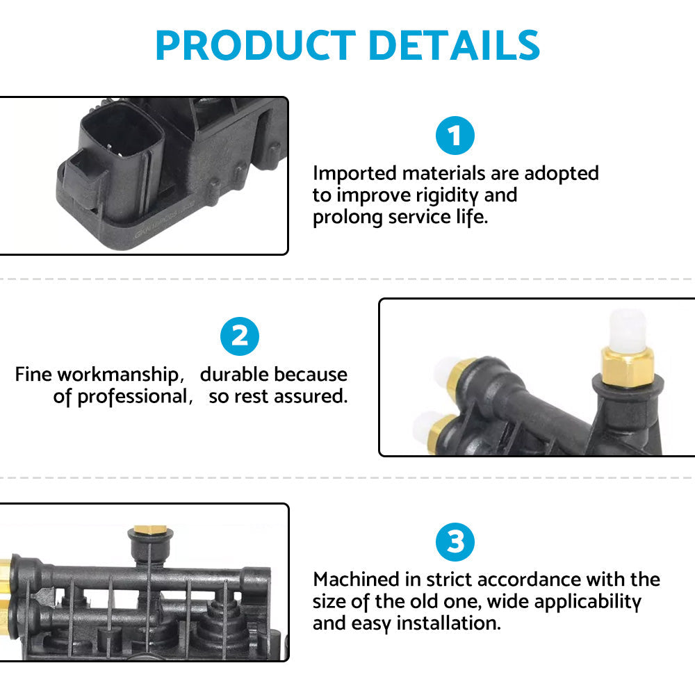 Front Air Suspension Valve Block Suitable For Land Rover Discovery 3 4 L319 L320.