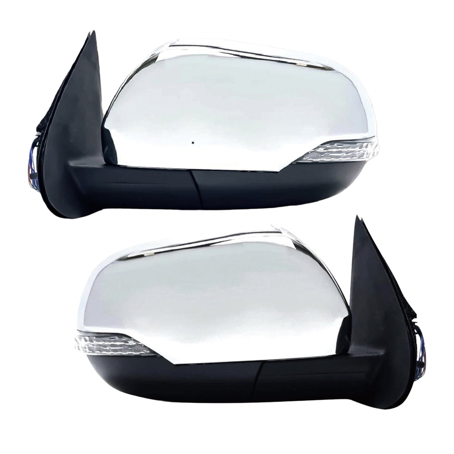 Side Wing Mirror Pair Left & Right 2x Suitable For Mitsubishi Triton / Pajero Sport 2.4L 2019-2022