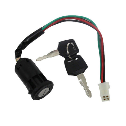 4-Wire Ignition Key Barrel Switch Suitable for PIT Quad Dirt Bike ATV