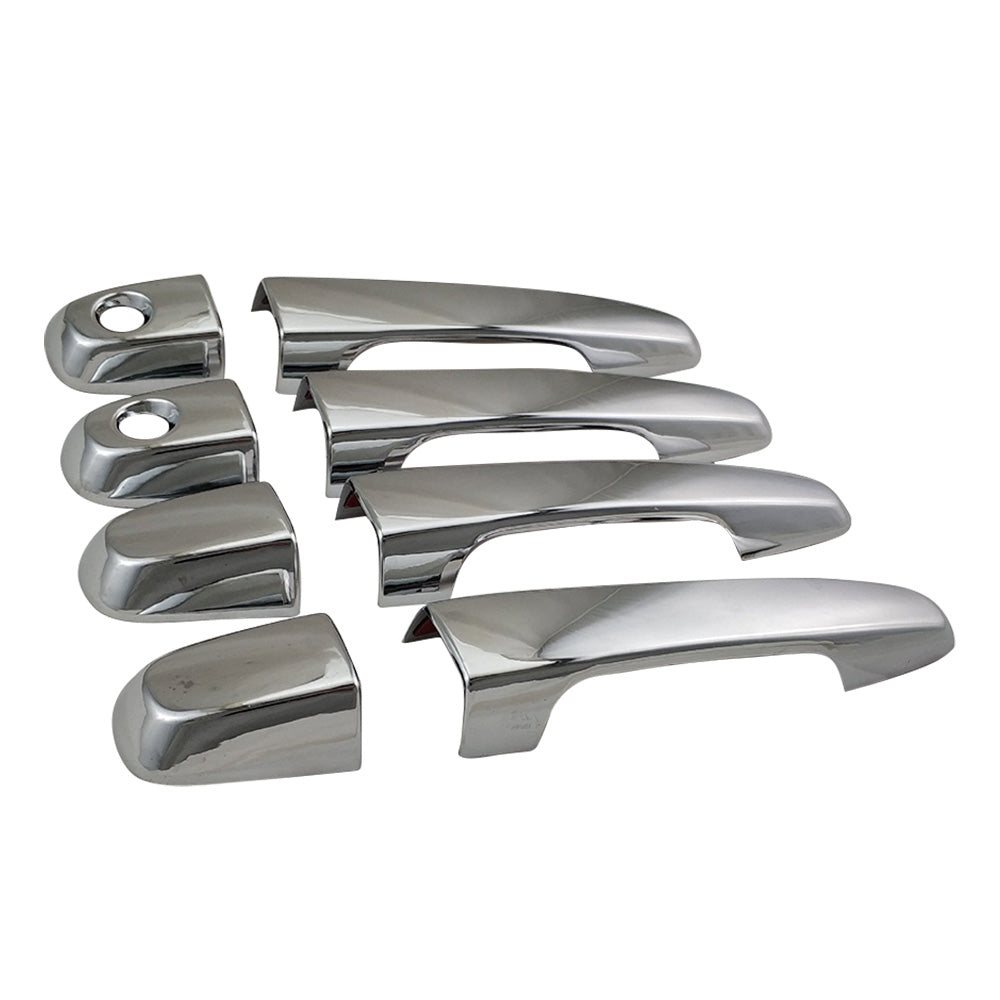 4x Chrome Door Handle Covers Suitable For Mitsubishi Triton MN ML 2006-2014
