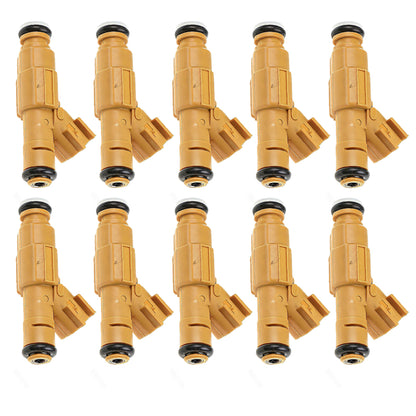 10x Fuel Injector Suitable For Ford E-350 F-250 F-350 F-450 F-550 F53 6.8L V10.