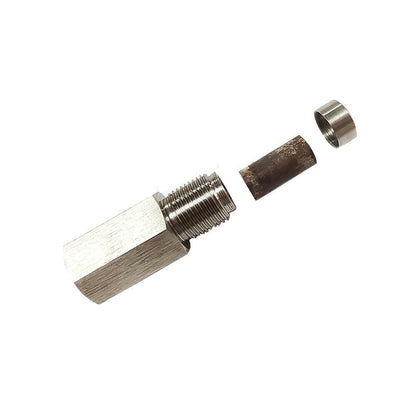 Oxygen O2 Sensor Spacer Adapter CEL Cleaner Mini Cat with Catalytic Converter.