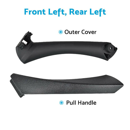 Inner Door Panel Handle Pull Interior Trim Cover Suitable For BMW E90 3 Series.