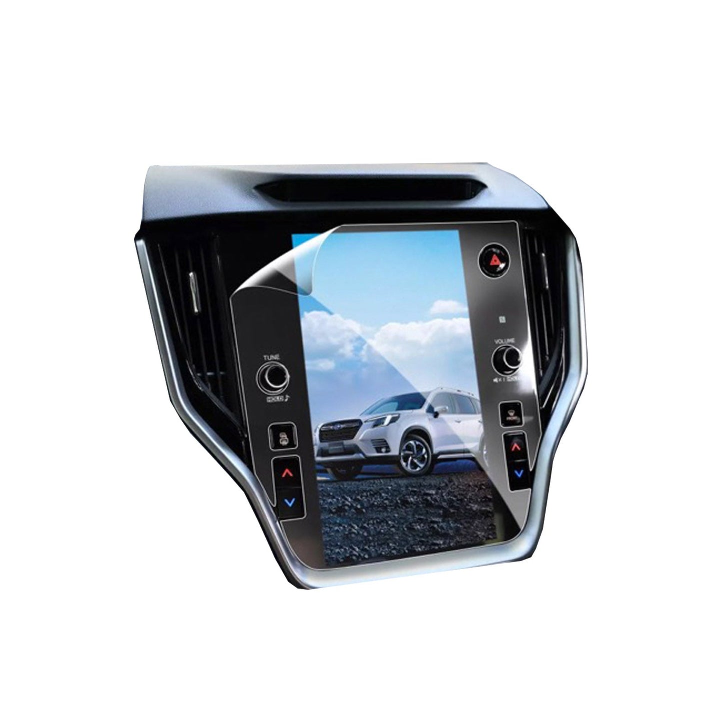 2Pcs 11.6'' Car Screen Protector PET Film Suitable for Subaru Outback
