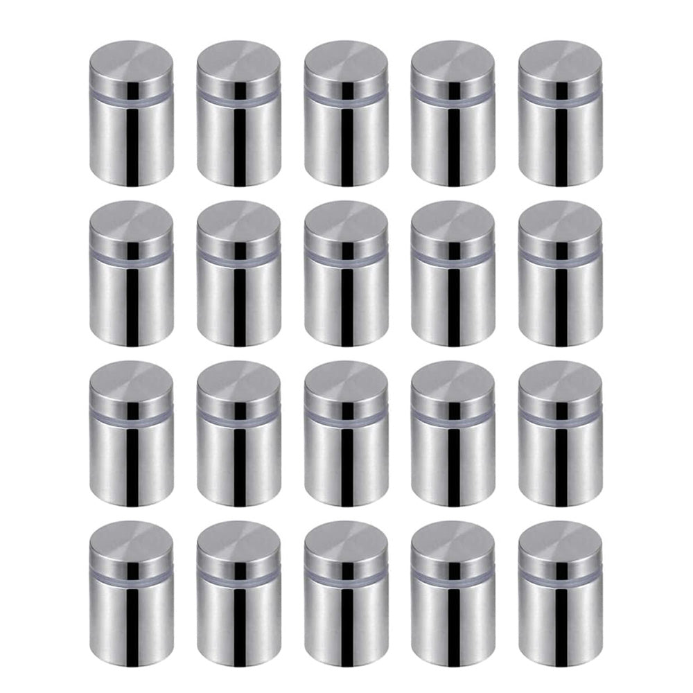 20x Stainless Steel Standoff Bolts Suitable For Sign and Advertisement Mounting.