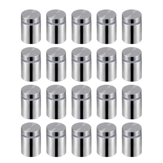 20x Stainless Steel Standoff Bolts Suitable For Sign and Advertisement Mounting.