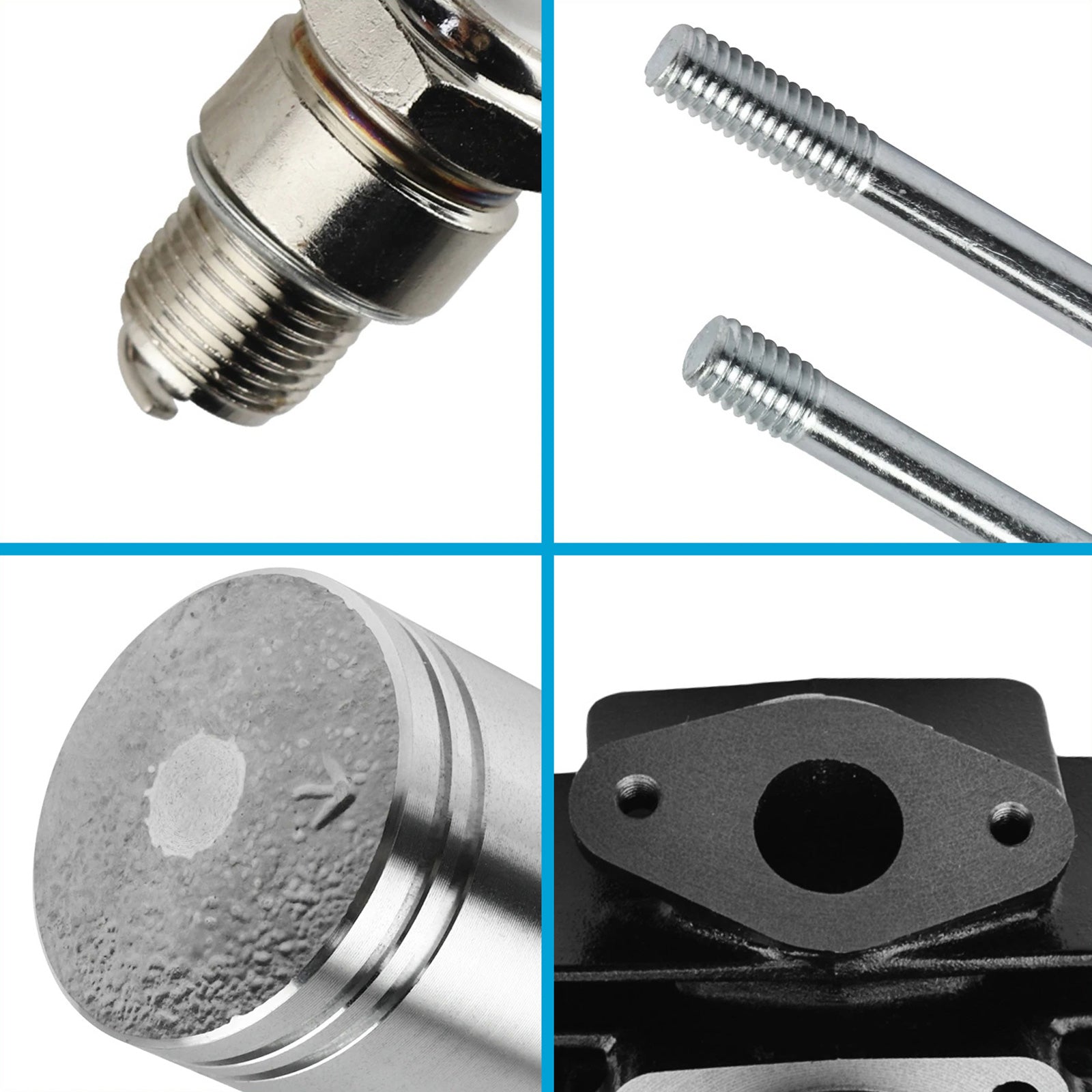 Big Bore Cylinder Piston & Gasket Kit Suitable For Yamaha PW50, QT50 60cc 1981-2009.