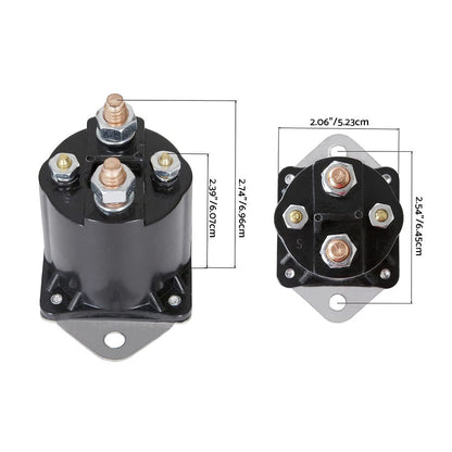 Solenoid Valve Suitable For Club Car Golf Cart DS / Precedent 1984 and Up 4-Terminal