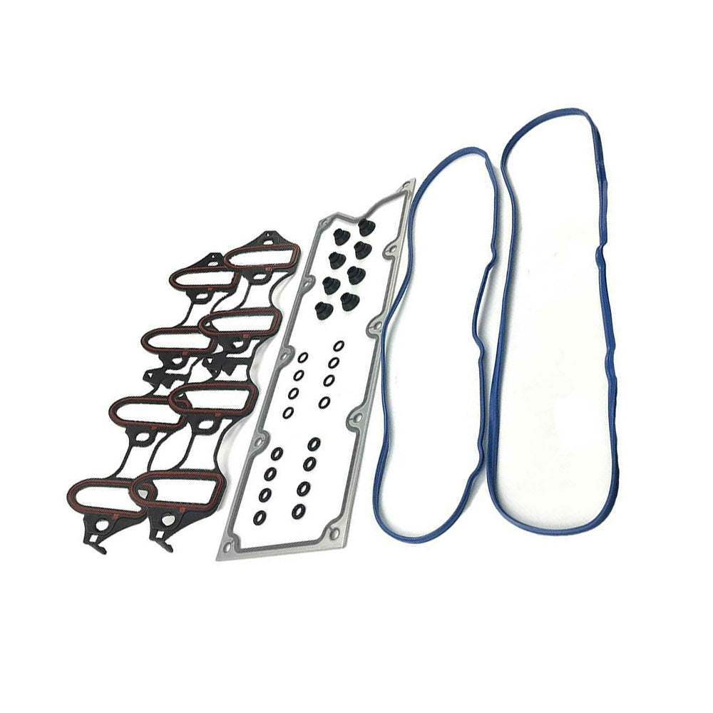 Intake Manifold Gasket Set Suitable for Chevrolet GMC Buick Hummer 4.8L–6.0L.