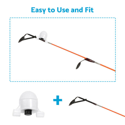 5x Fishing LED Rod Tip Night Light Suitable for Strike Alert Glow Stick