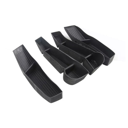 Suitable for Tesla Model Y 4PCS Front Rear Door Side Storage Box Tray Organizer.