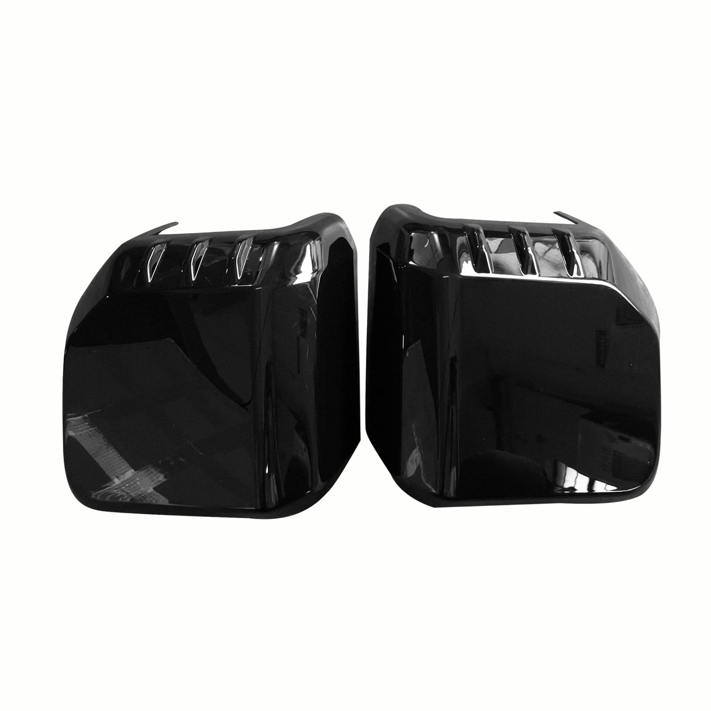 Side Rear View Mirror Cover Suitable For Toyota Prado LC250 J250 2024-On Glossy Black