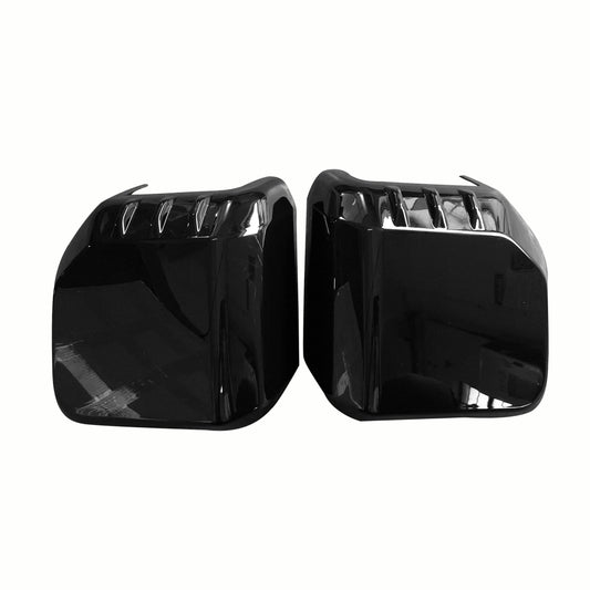 Side Rear View Mirror Cover Suitable For Toyota Prado LC250 J250 2024-On Glossy Black