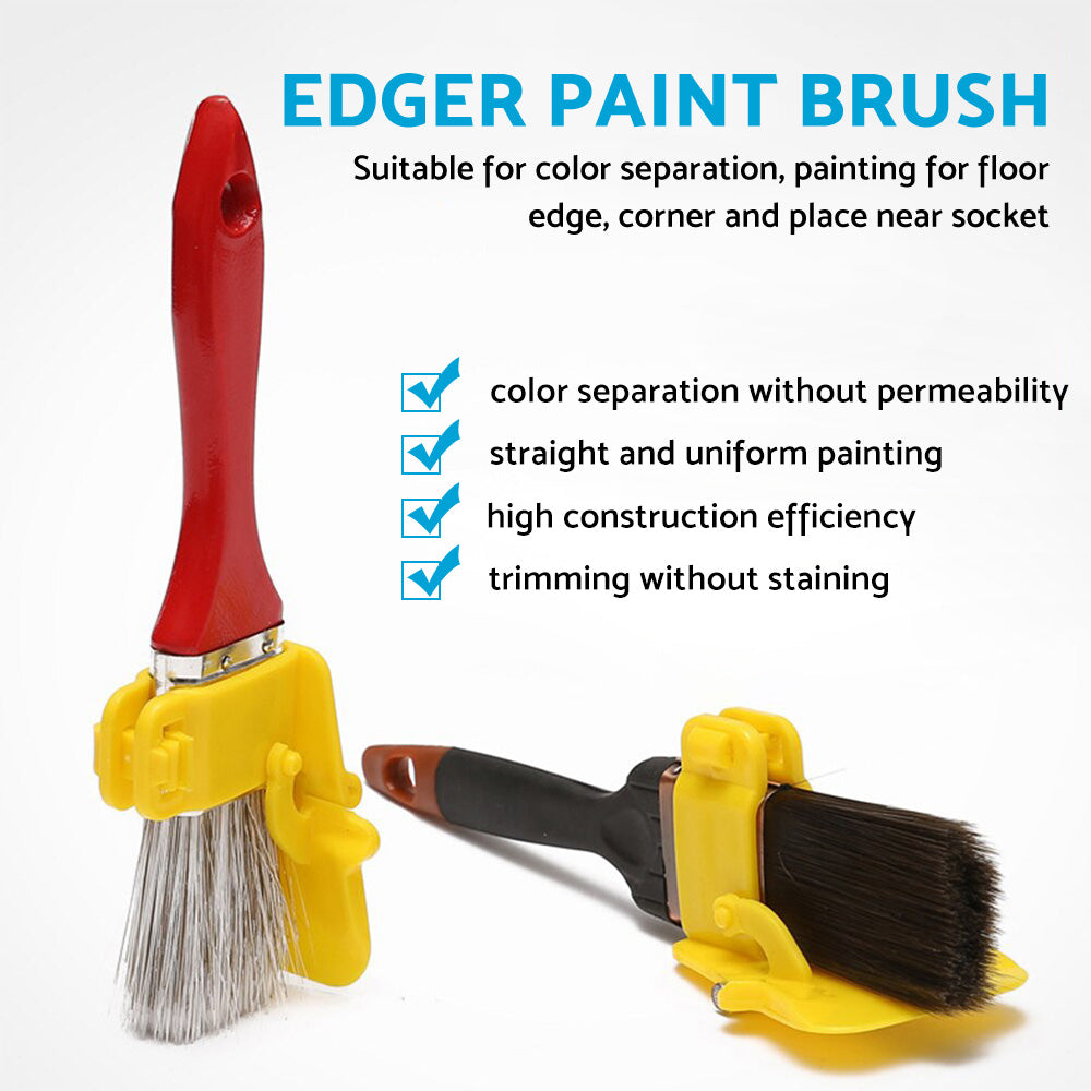 1/2pcs Profesional Edger Paint Brush Edger Brush Tool for Edges and Trim.