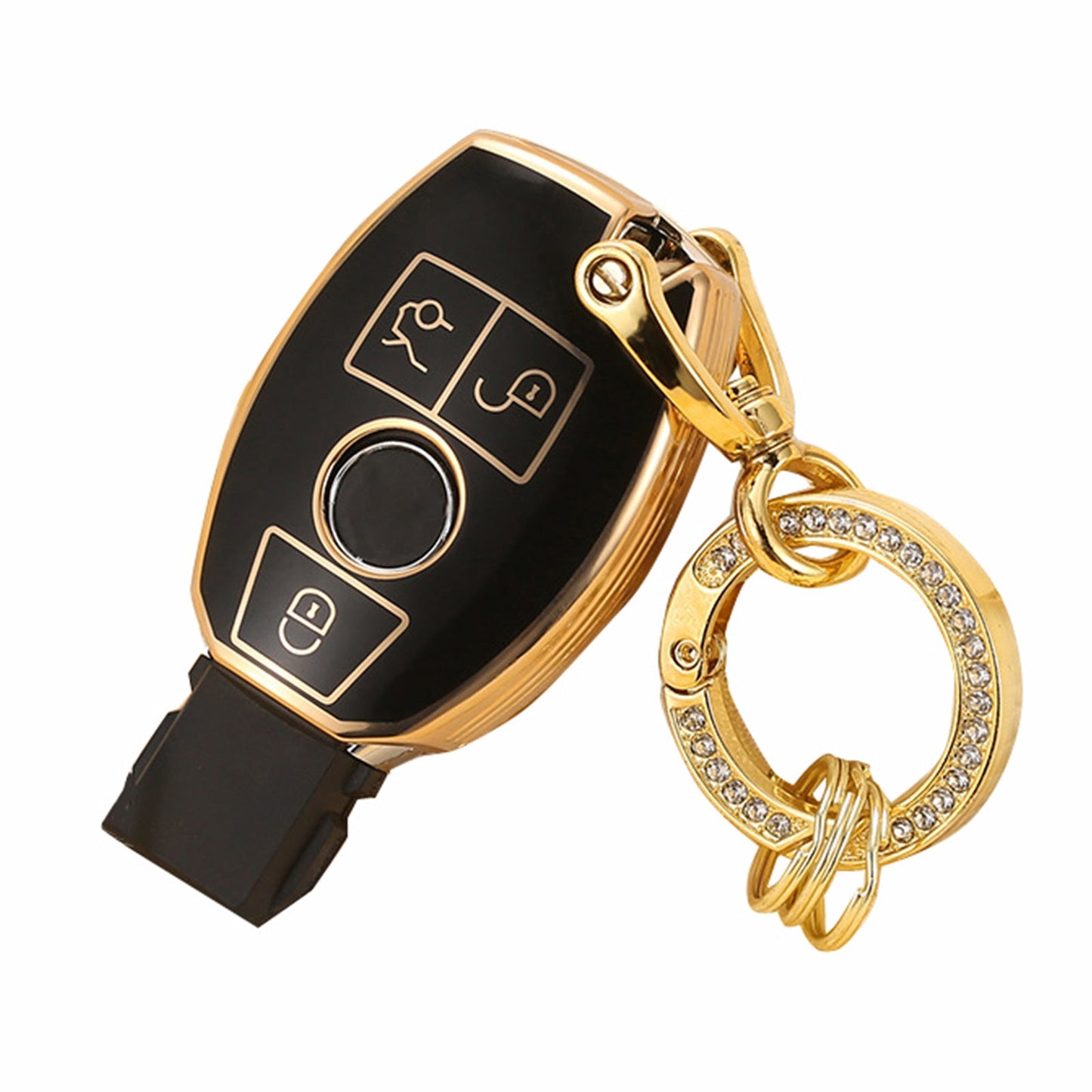 TPU Remote Car Key Fob Cover Case Suitable for  Mercedes A B C E G S Class CLA.