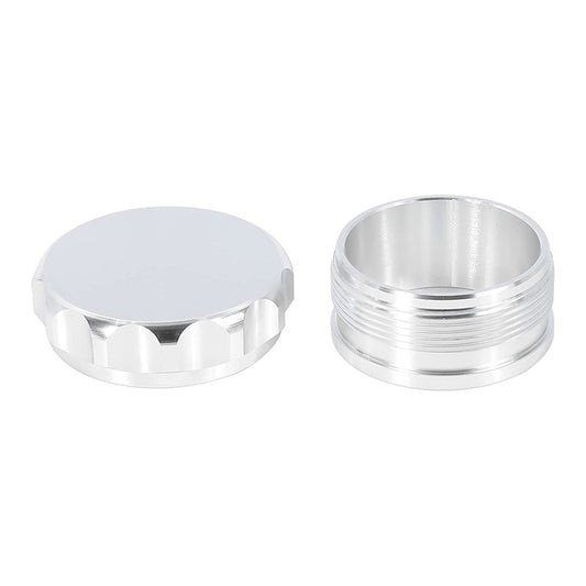 2" Aluminium Alloy Weld-On Filler Neck And Cap Suitable For Oil Fuel Water Tank Silver
