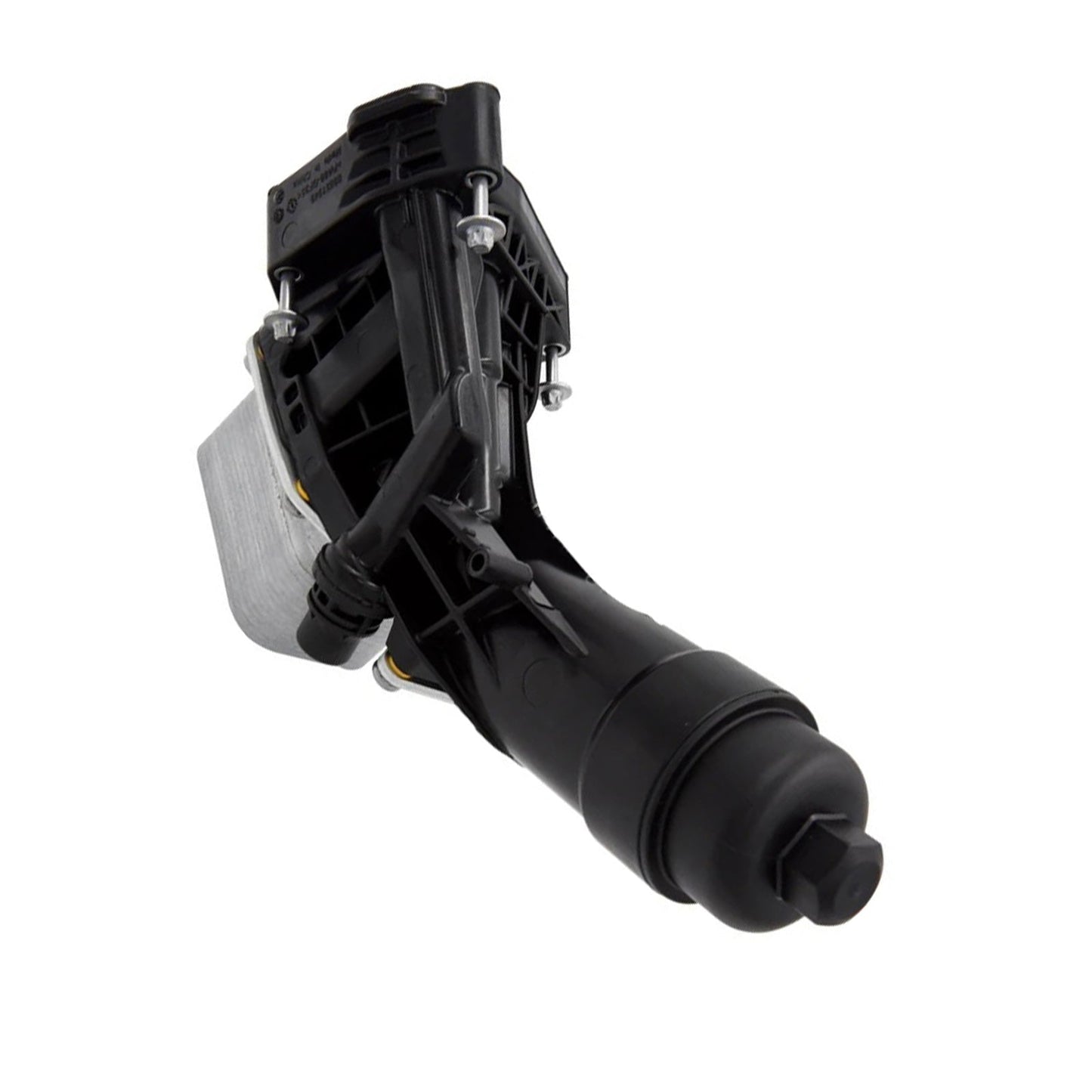 Black Engine Oil Cooler Filter Housing Suitable For BMW F20 / F22 / F30 / G30 / G32