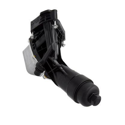 Black Engine Oil Cooler Filter Housing Suitable For BMW F20 / F22 / F30 / G30 / G32