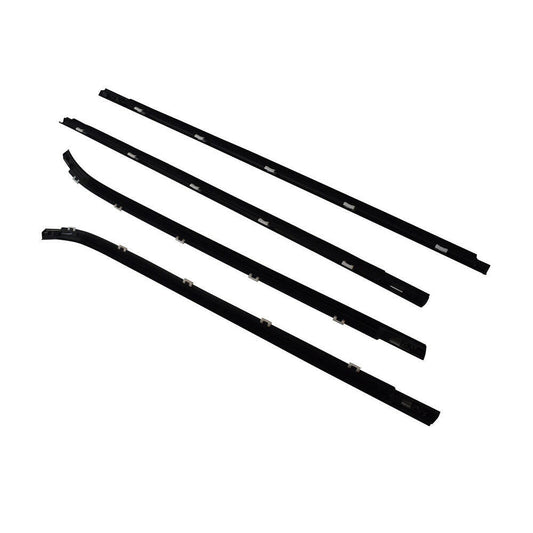 4x Weather Strip Window Moulding Trim Seal Belt Suitable For Hyundai i30 FD Hatch 2007–2012.