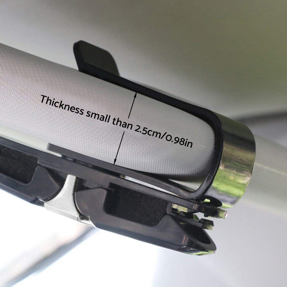 4x Sunglasses Holder Visor Clip Suitable for Universal Vehicles
