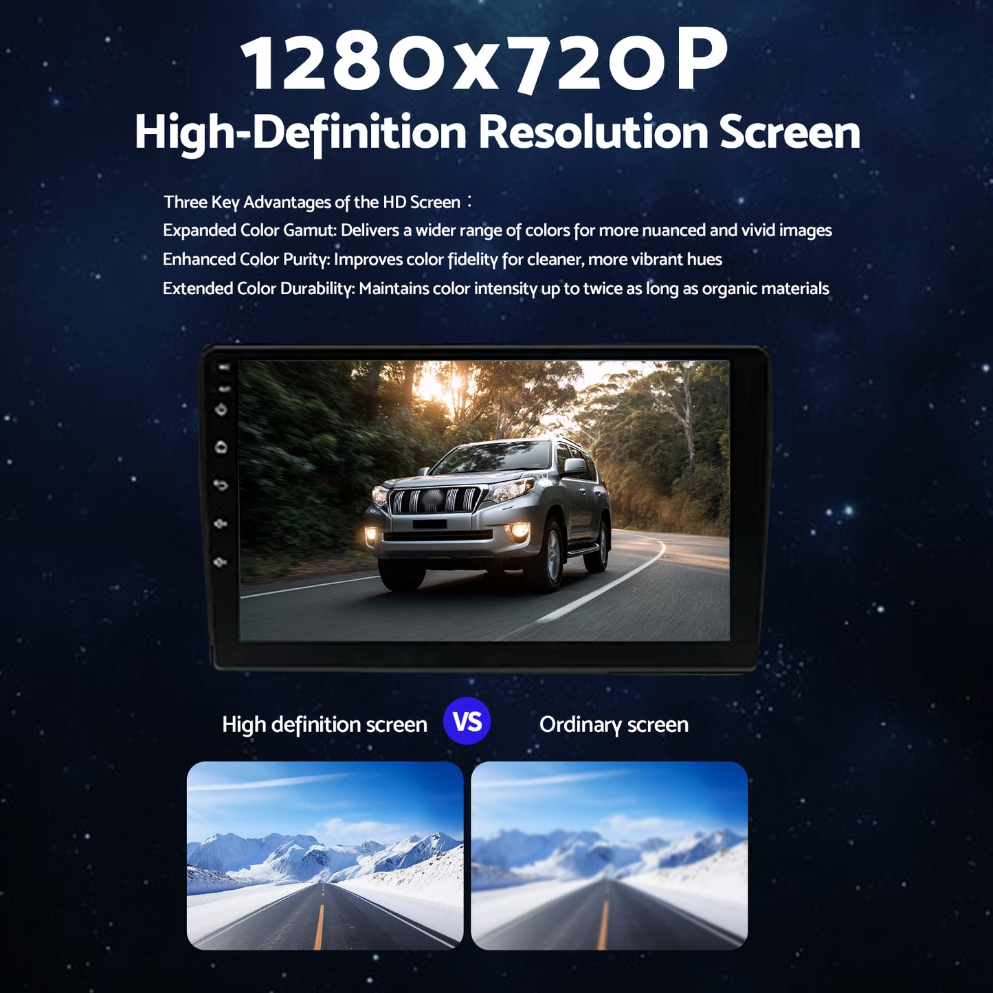 9" Android 13 CarPlay Radio Suitable for Toyota Prado 150