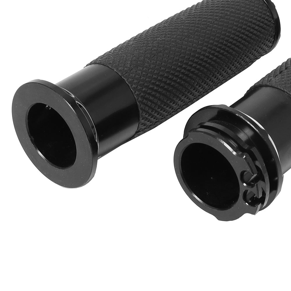 1-inch Pair Black Hand Grip Handle Bar Suitable for Harley-Davidson VRSC